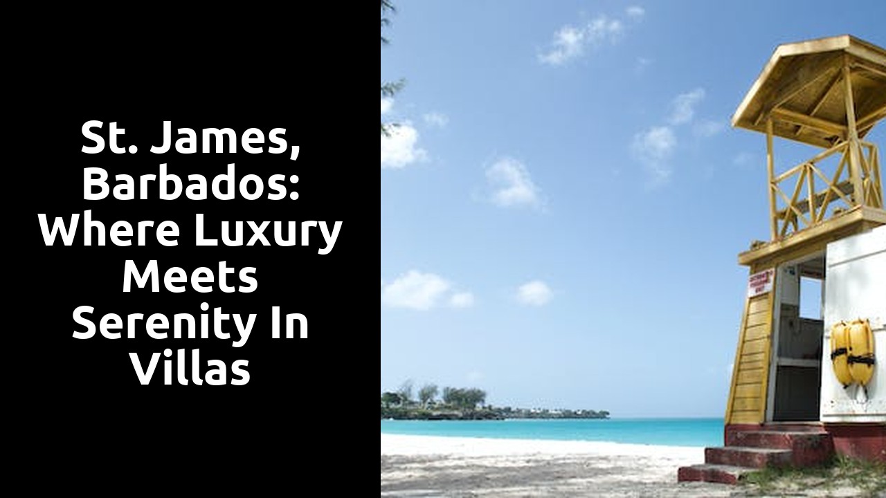 St. James, Barbados: Where luxury meets serenity in villas