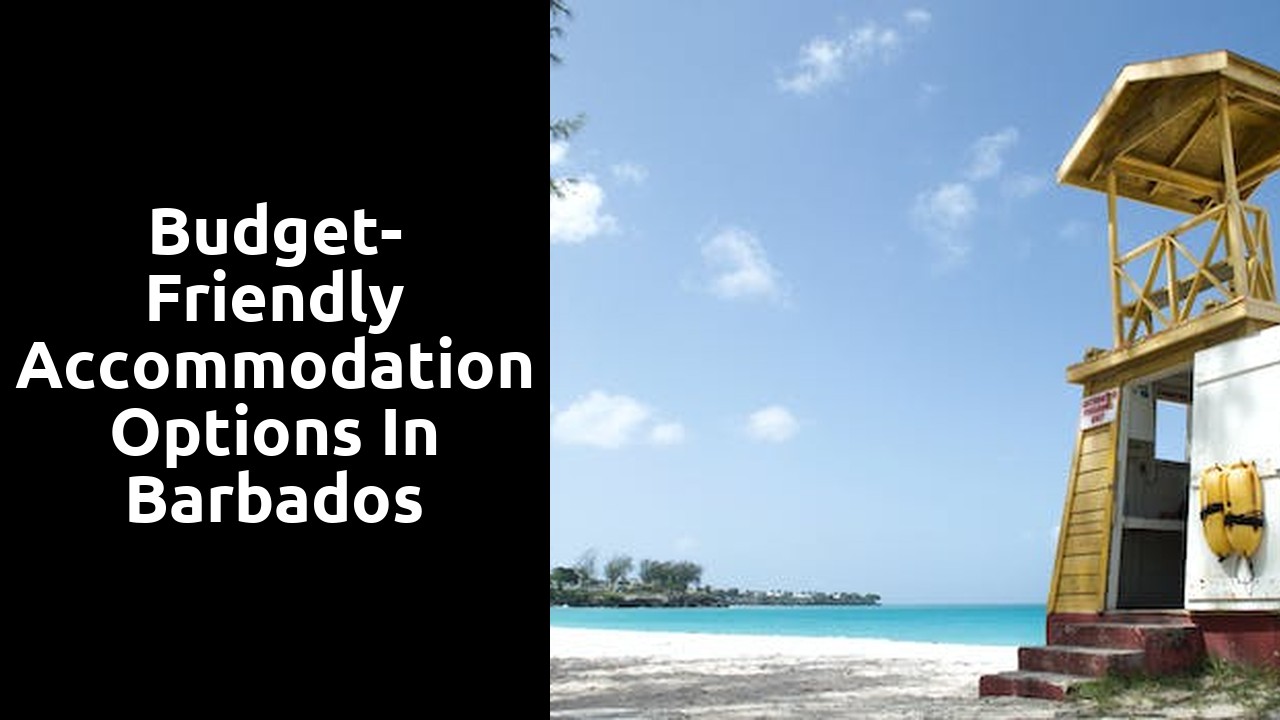 Budget-Friendly Accommodation Options in Barbados